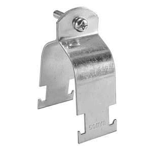 Abrazadera RC 50mm con Perno Galvanizada