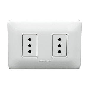 Enchufe Doble 10A Armado S12 Sinthesi 1295201