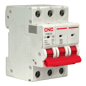 Interruptor Automático 3x32A Curva C 6kA CNC YCB9-63