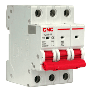 Interruptor Automático 3x50A Curva C 6kA CNC YCB9-63