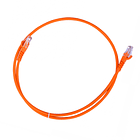 Cable Patch Inyectado Multifilar 1 Metro Naranjo CAT5E 1