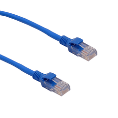 Cable Patch Inyectado Multifilar 1,5 Metro Azul CAT5E