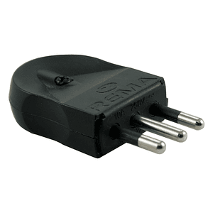 Enchufe Macho Volante 10A 2P+T Convertible