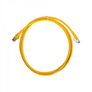 Cable Patch Inyectado Multifilar 2m Amarillo CAT6A U/FTP