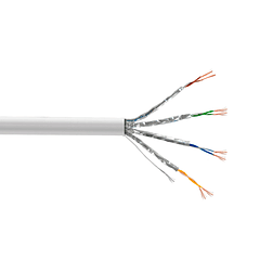 Cable Patch Inyectado Multifilar 2 Metros Blanco CAT6A U/FTP