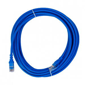 Cable Patch Inyectado Multifilar 15m Azul CAT6A U/FTP