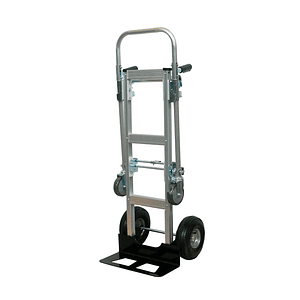 Carro Plegable Doble Tipo Yegua Aluminio 250kg 118x50x103cm