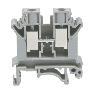 Borne de Conexión con Tornillo UK 6mm Gris