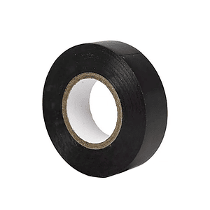 Cinta Aislante PVC Económica 17mm x 10mts Negro