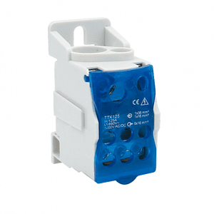 Repartidor Unipolar 400A 690V Riel DIN