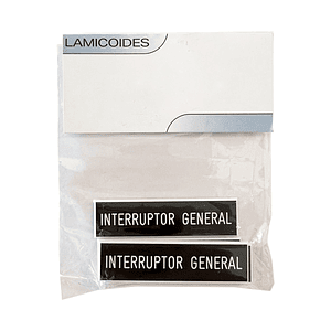 Lamicoides Adhesivos Interruptor General (5 Unidades)