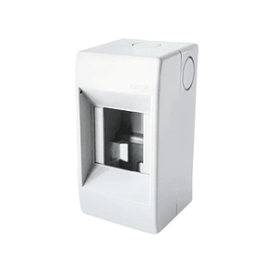 Calota 2 Módulos PVC Sobrepuesto Sin Tapa