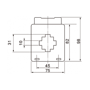 Transformador de Corriente 300/5