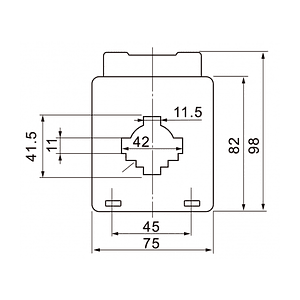 Transformador de Corriente 600/5