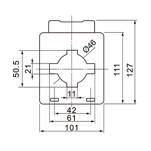 Transformador de Corriente 800/5