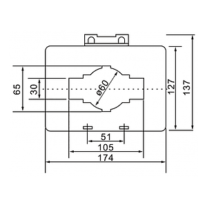 Transformador de Corriente 3000/5