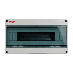 Tablero Exterior 18 Puestos IP65 Tapa Humo