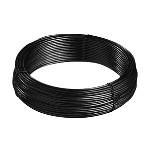 Alambre Galvanizado N°14 Rollo 1 Kilo Color Negro