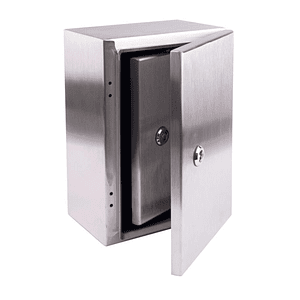 Gabinete Acero Inoxidable 600x400x200 2 Puertas