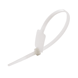 Amarra Cable con Identificador 200 x 4.8 mm (100 Unidades)