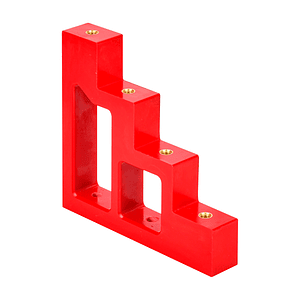 Aislador tipo Escalera de Resina 4x50 con Pernos