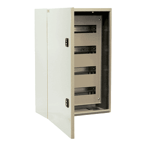 Gabinete Metálico con Chasis 4x19 Módulos 600x500x200 IP66