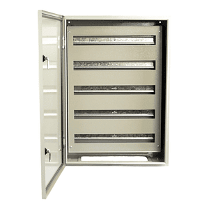 Gabinete Metálico con Chasis 5x22 Módulos 700x500x250 IP66