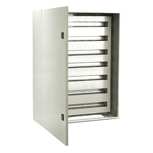 Gabinete Metálico con Chasis 7x37 Módulos 1000x800x300 IP66