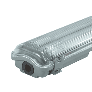 Equipo Estanco 2x20W con Tubos LED Blanco Frío 6500K