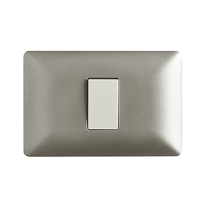 Interruptor Conmutador 9/24 10A 220V Color Champagne