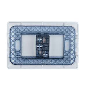 Enchufe Simple 2P+T 10/16A 220V Color Champagne