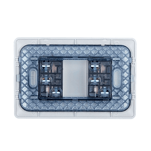 Enchufe Doble 2P+T 10/16A 220V Color Champagne