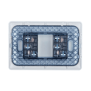 Enchufe Doble 10A + Enchufe 10/16A 220V Color Champagne