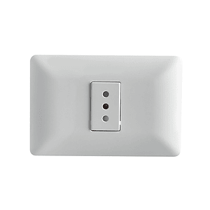 Enchufe Simple 10A 220V Blanco Stanford 2916