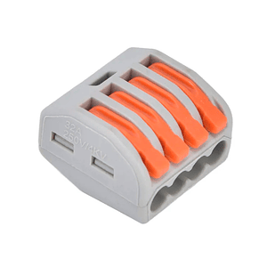 Conector Rápido Empalme Fast Clip Wago 4 Polos
