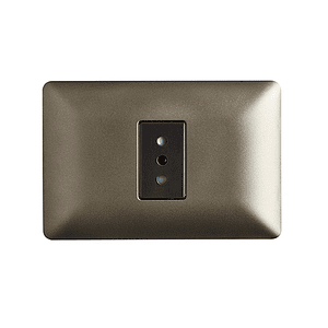 Enchufe Simple 10A 220V Color Café