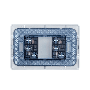 Enchufe Doble 2P+T 10A 220V Color Champagne