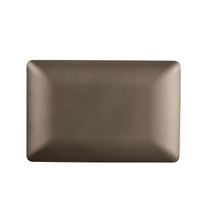 Placa Ciega con Soporte Color Café 4964