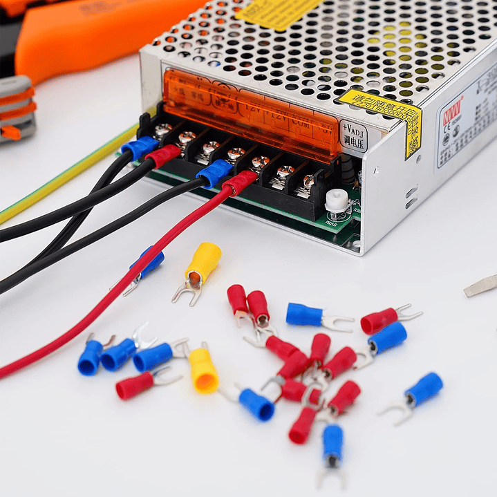 Regleta Aislada de Conexión 6 Polos 25A 600V 6