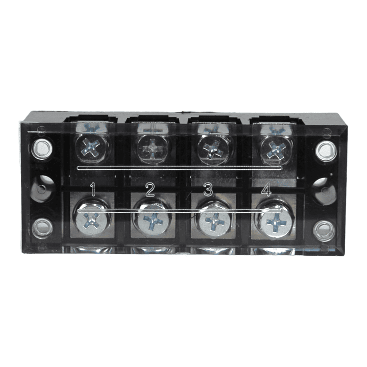 Regleta Aislada de Conexión 4 Polos 60A 600V 1