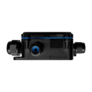 Caja Estanca de Conexión 1x2 Negra IP68