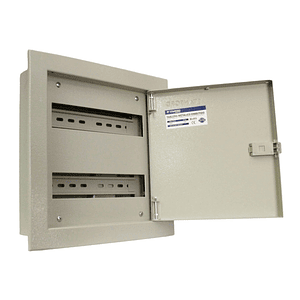 Tablero Metálico Embutido con Chasis 30 Módulos IP22 IK10