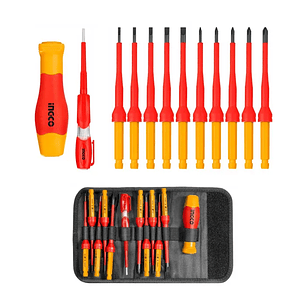 Destornillador Industrial Aislado Vde Punta Intercambiable