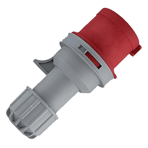 Enchufe Industrial Macho Volante 3P+T 32A 380V IP44