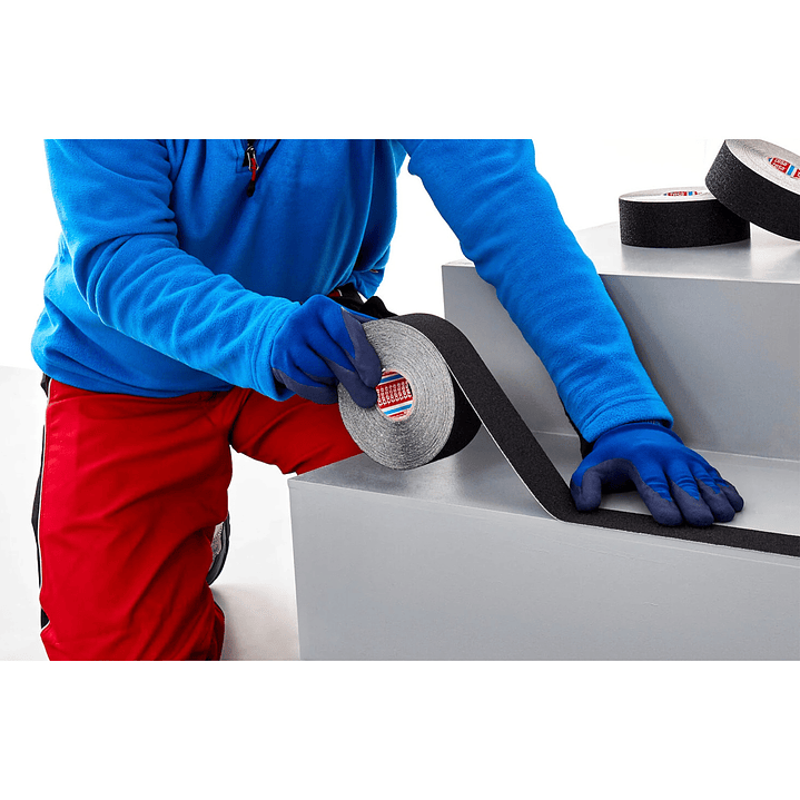 Cinta Antideslizante Profesional Negra 50mm 15m 60950 Tesa 2