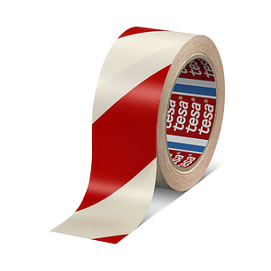 Cinta Delimitadora Blanco-Rojo 33mm 50 Metros 60760 Tesa