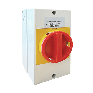 Interruptor Seccionador Conmutador 2P On-Off IP55 32A