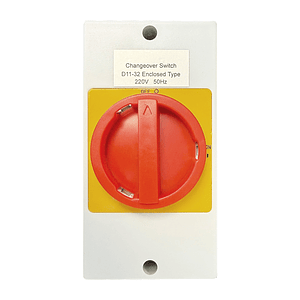 Interruptor Seccionador Conmutador 2P On-Off IP55 32A