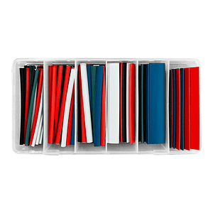 Kit Mangas Termocontraibles 130 Unidades L/H 5 Colores