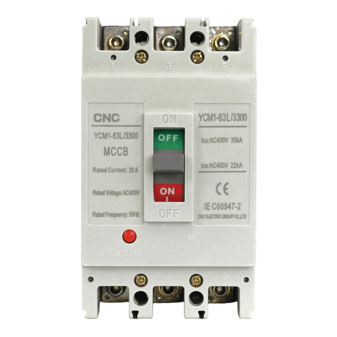 Interruptor Caja Moldeada 3P 20A 35kA CNC 1